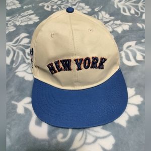 New York Mets baseball flat rim hat